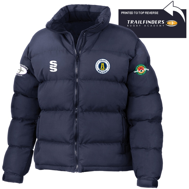 Brunel University and Ealing Trailfinders Rugby Women's Holkham Down Feel Jacket : Navy