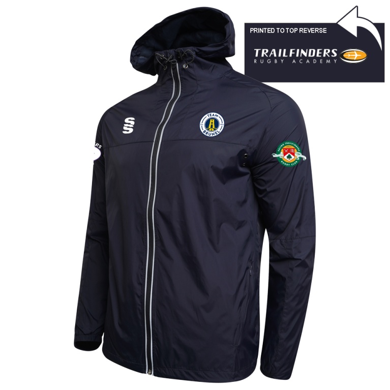 Brunel University and Ealing Trailfinders Rugby Dual Full Zip Training Jacket : Navy