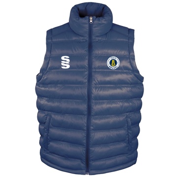 Brunel University and Ealing Trailfinders Rugby Padded Gilet : Navy