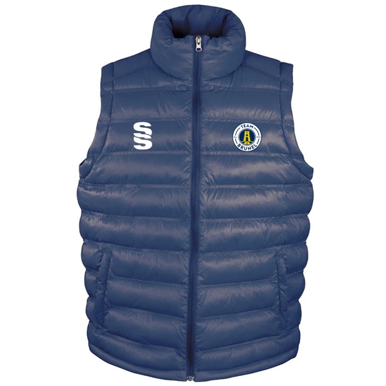 Brunel University and Ealing Trailfinders Rugby Padded Gilet : Navy