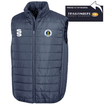 Brunel and Ealing Trailfinders Rugby - Padded Bodywarmer - Unisex Fit