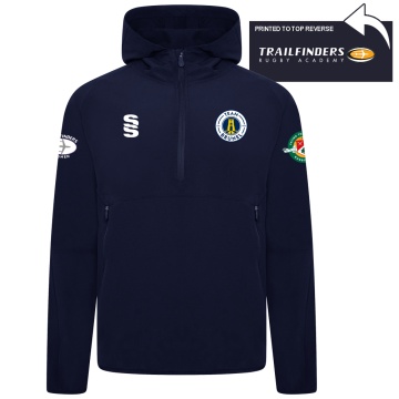 Brunel and Ealing Trailfinders Rugby - Dual Elite 1/4 Zip Hoody / Rain Jacket - Unisex Fit