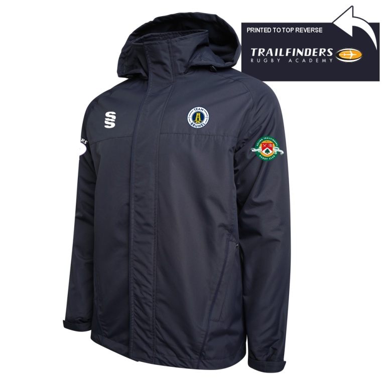Brunel University and Ealing Trailfinders Rugby Dual Fleece Lined Jacket : Navy