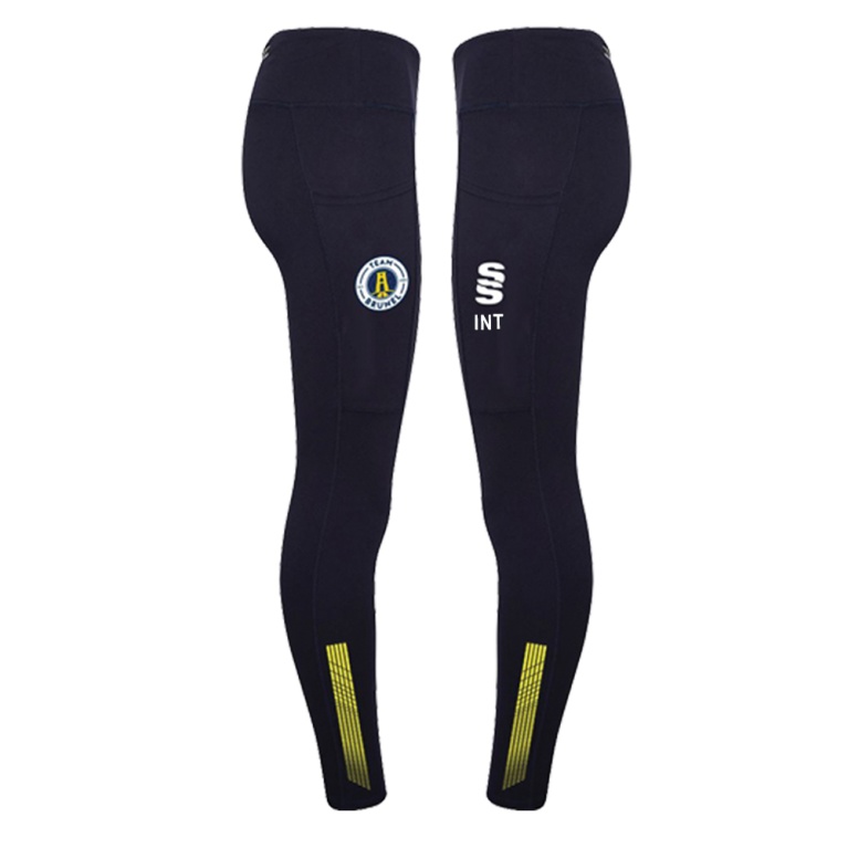Brunel University and Ealing Trailfinders Rugby Women's Performance Full Length Leggings : Navy